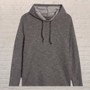 $10$ add on Treasure & BOND Double Knit Pullover Hoodie In Caviar SIZE S
